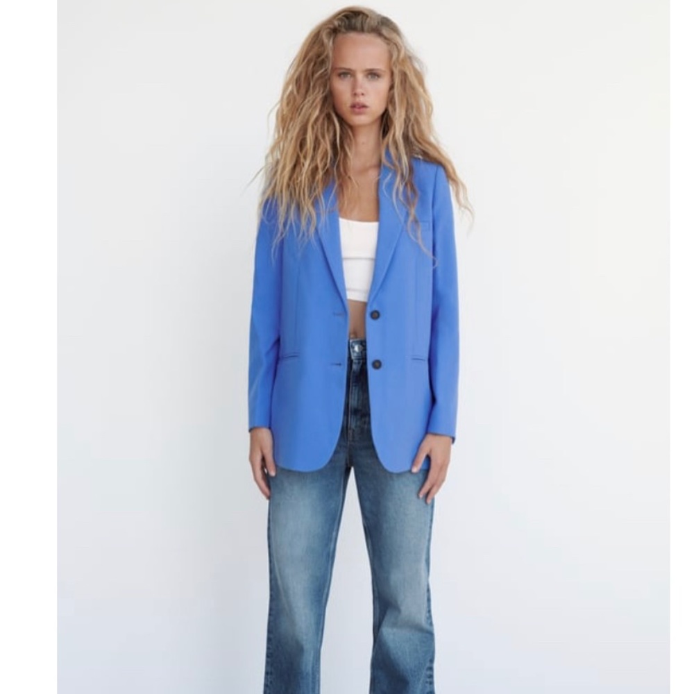 Zara blazer FLOWY JACKET
Faded indigo 0/1255/785/413/02